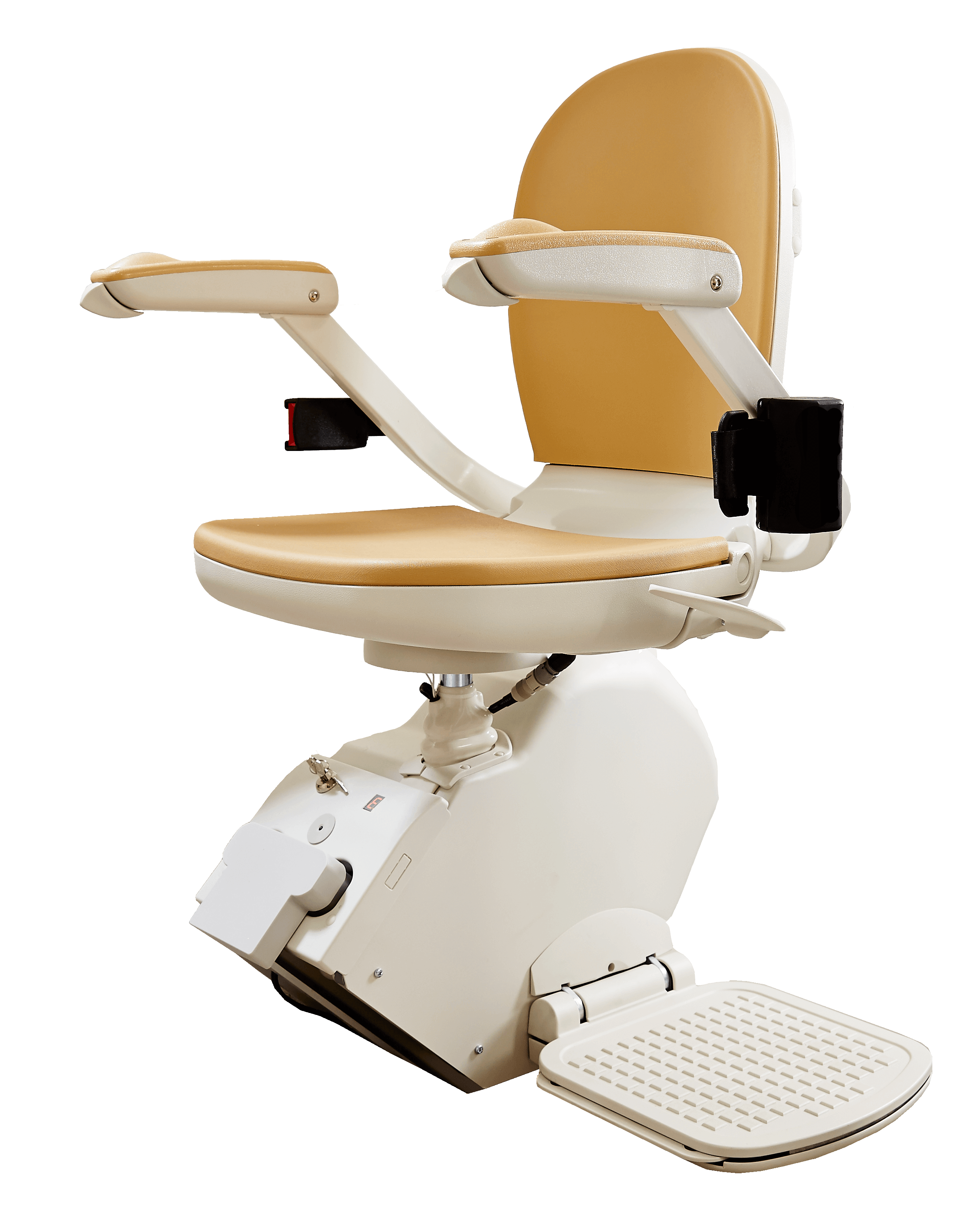 Acorn outdoor Stairlift angle view 